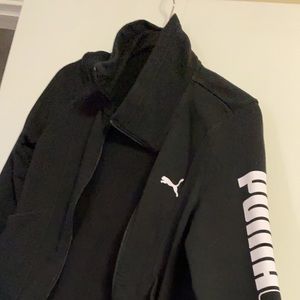 Puma Long sleeve zip up sz M